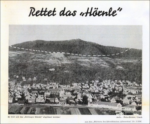 Rettet das Hörnle (Foto-Holder Urach)