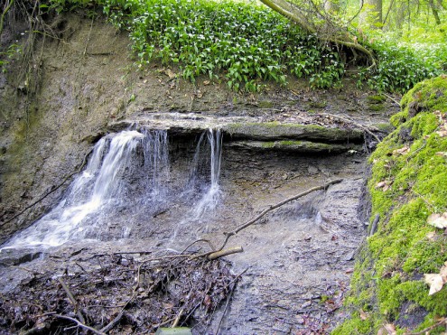 Wasserfallbank (Foto: Kreh)