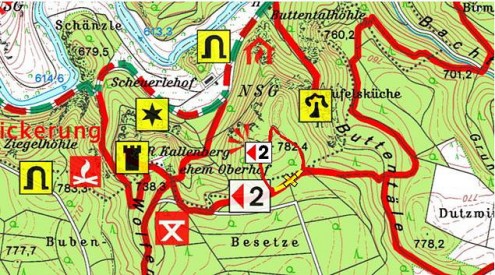 Wegänderung beim HW2 (25.02.2015) Wegaenderung-HW2-250215