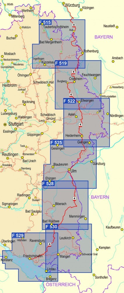 Freizeitkarten-HW4 (1:50.000)
